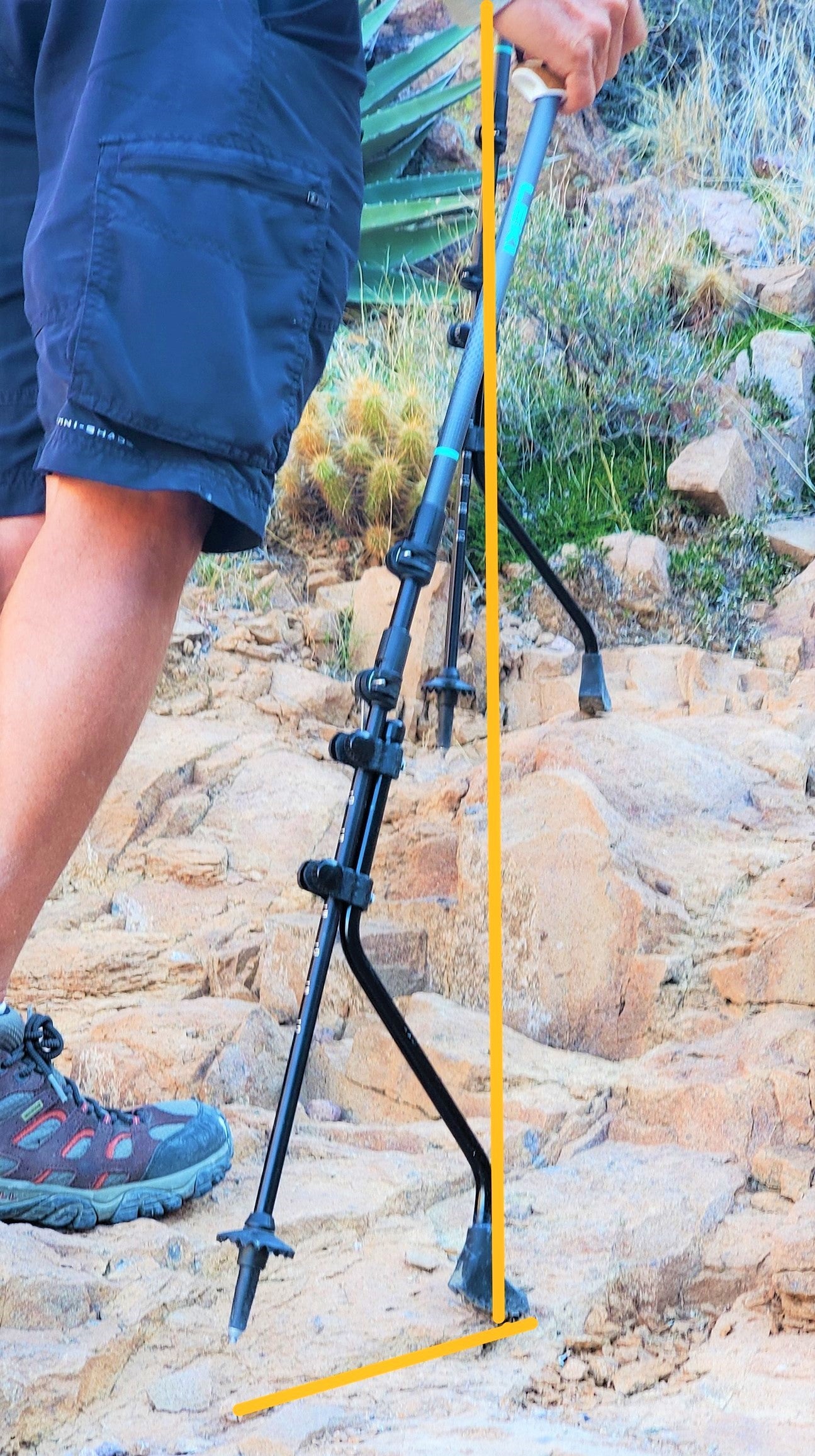 Diy best sale trekking pole